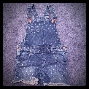 Girls Overall Shorts